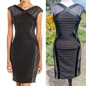 Jax Black Cocktail Dress - Size 2